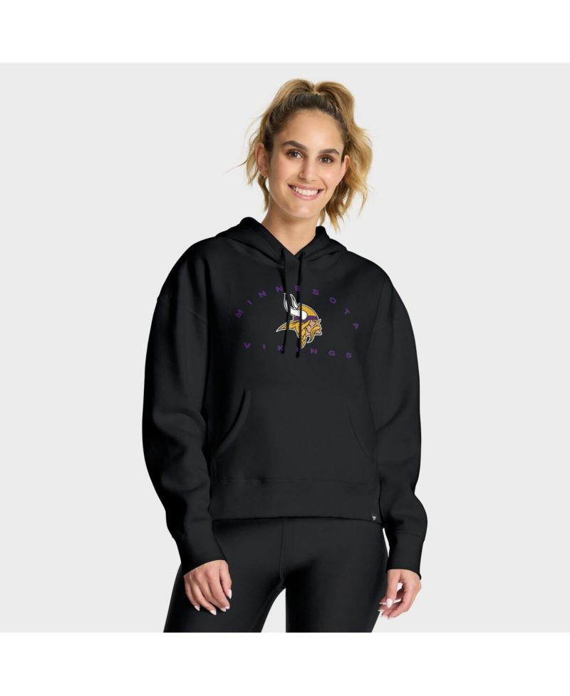 Women's Black Minnesota Vikings Eligible Receiver Legacy Pullover Hoodie
