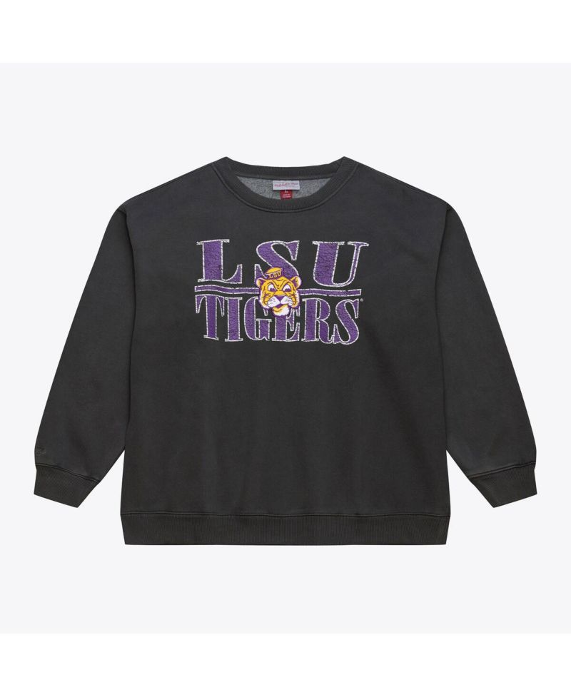 Men's Black LSU Tigers Downtown Fleece Sweatshirt