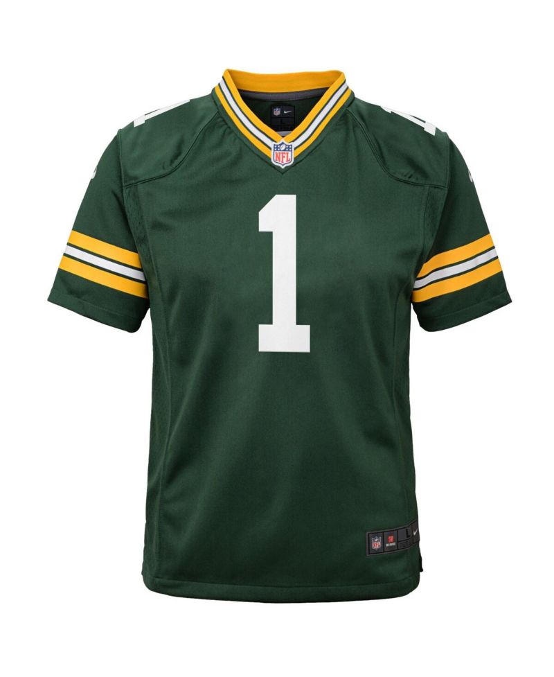 Big Boys and Girls Micah Parsons Green Green Bay Packers Game Player Jersey