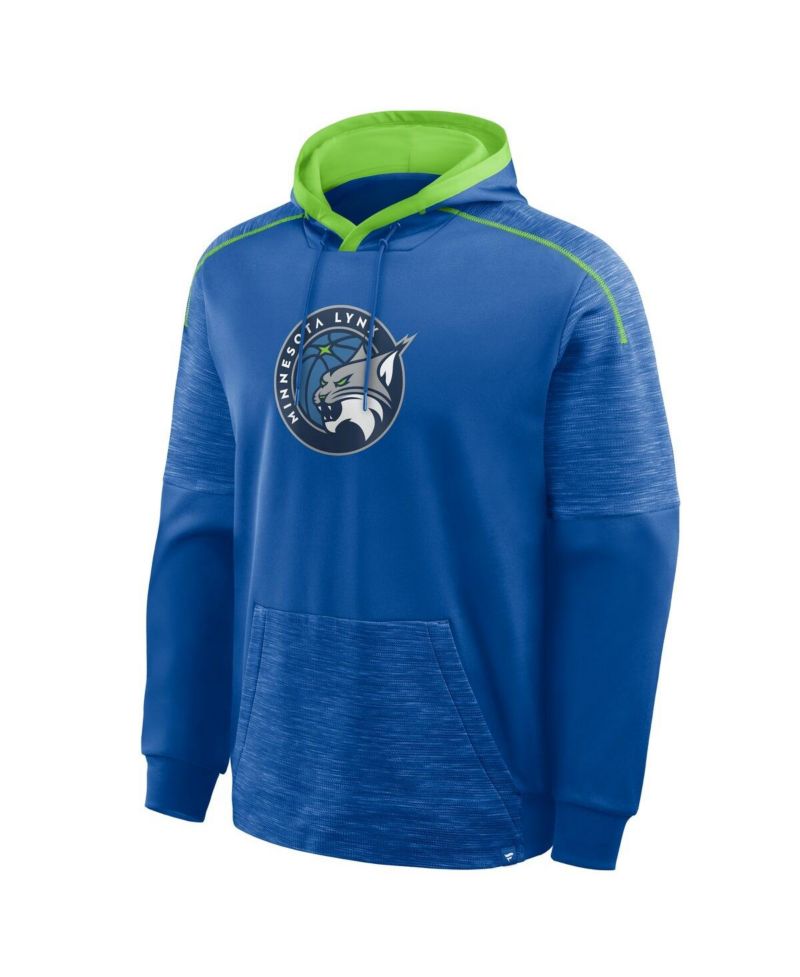 Men's Blue Minnesota Lynx Pick Roll Defender Pullover Hoodie