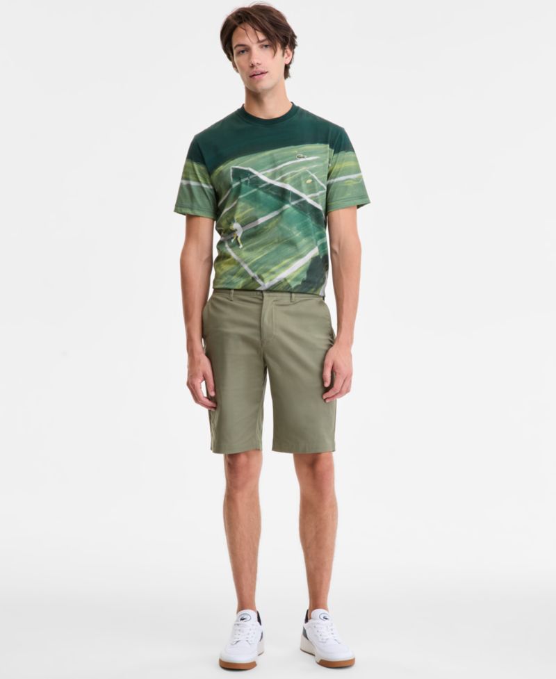 Men's Slim-Fit Chino Bermuda Shorts