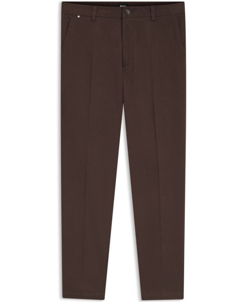 Men's Modern-Fit Stretch-Cotton Twill Pants