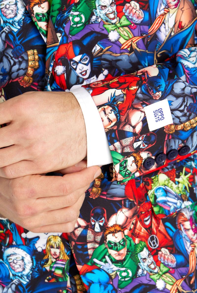 Men's Theme Party Suit DC Heroes