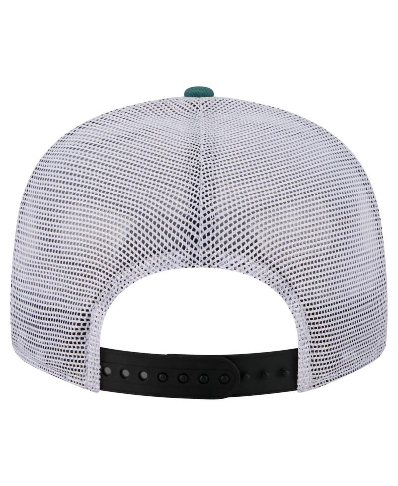 Men's Midnight Green Philadelphia Eagles Core Team 9FIFTY Trucker Snapback Hat