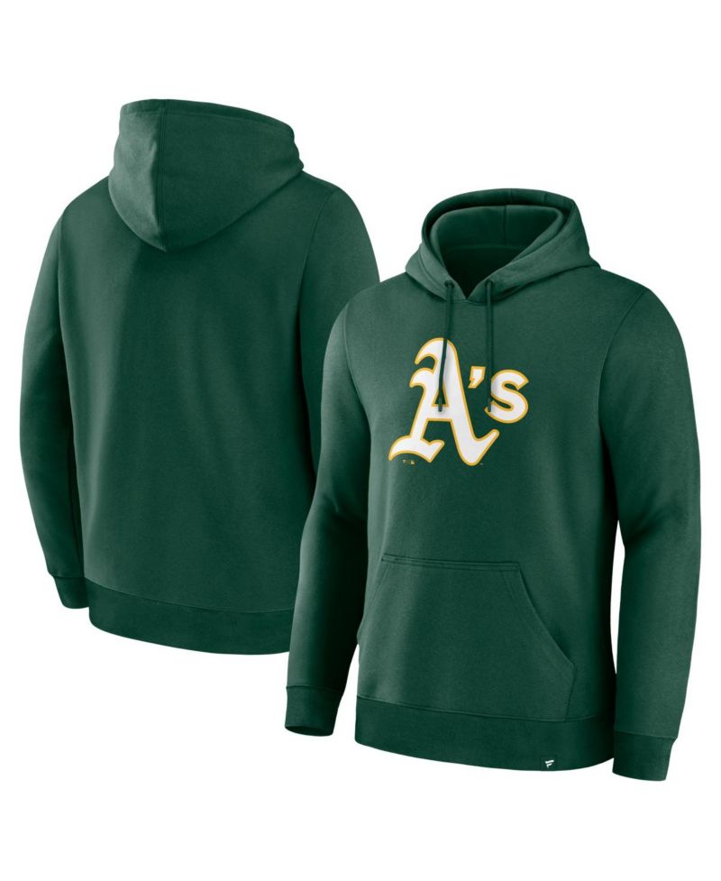 Men's Green Athletics Primary Logo Legacy Hoodie