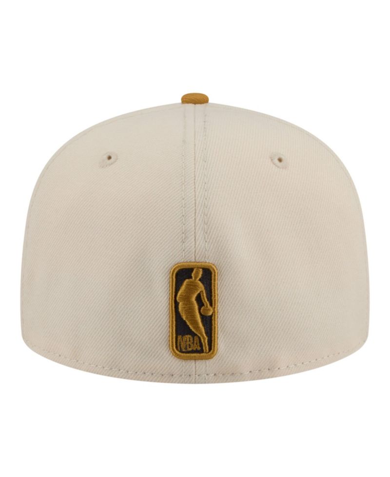 Men's Cream/Tan Chicago Bulls Two-Tone Color Pack 59FIFTY Fitted Hat