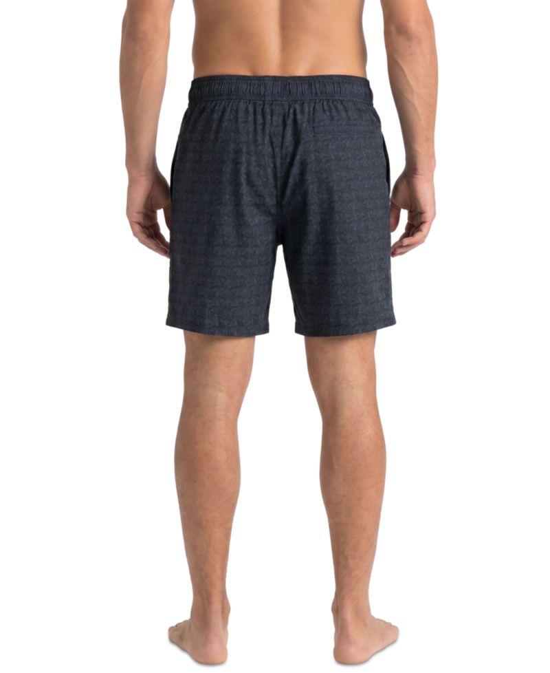 Men's Ocean Motion Printed 7.5" Volley Swimsuit