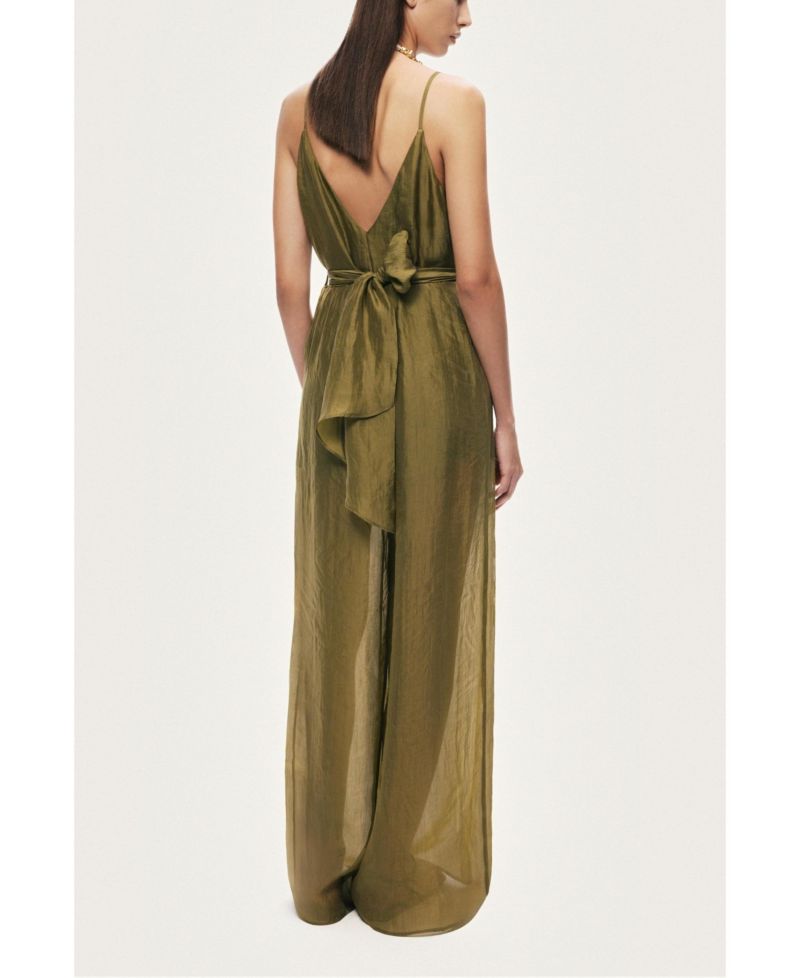 Women's Strappy Wide-Leg Jumpsuit