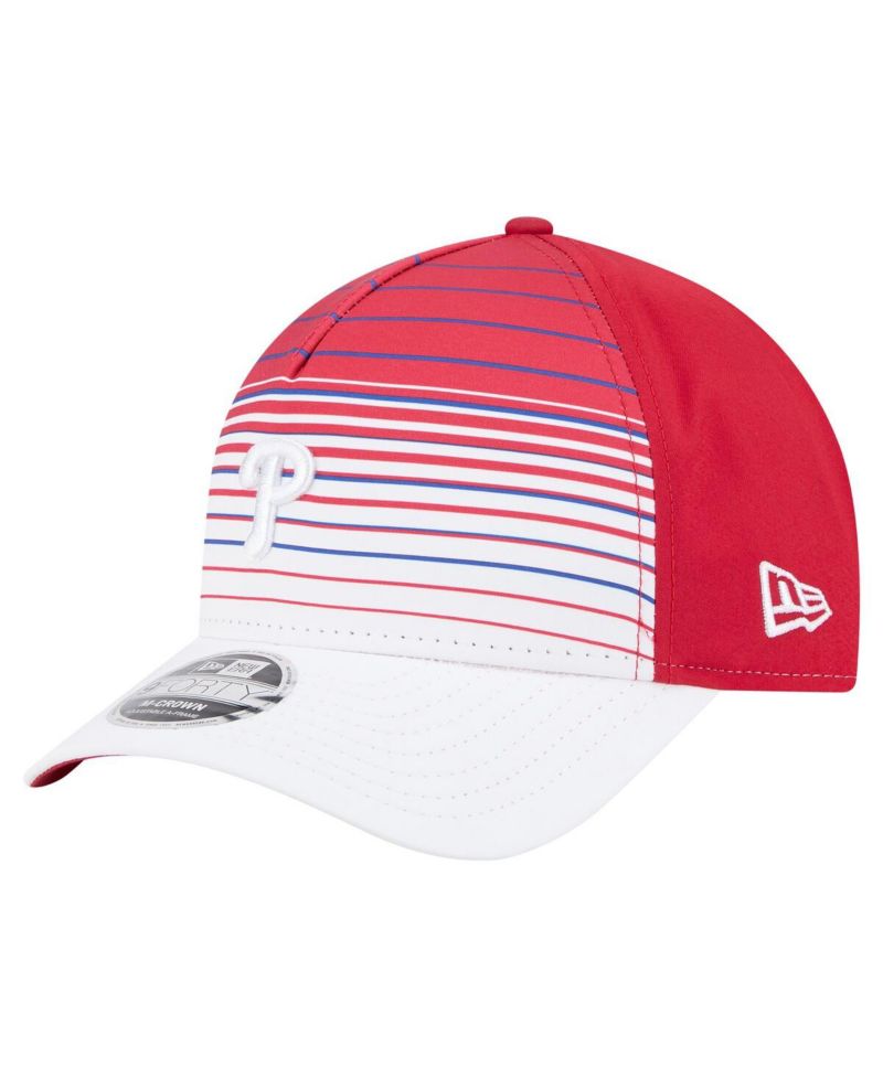 Men's Red Philadelphia Phillies Gradient 9FORTY M-Crown Adjustable Hat
