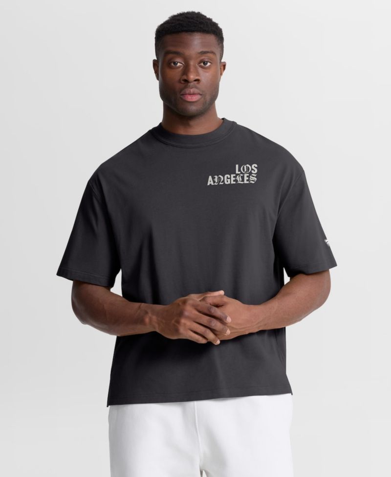 Men's Gray LA28 Summer Olympics Type Play T-Shirt