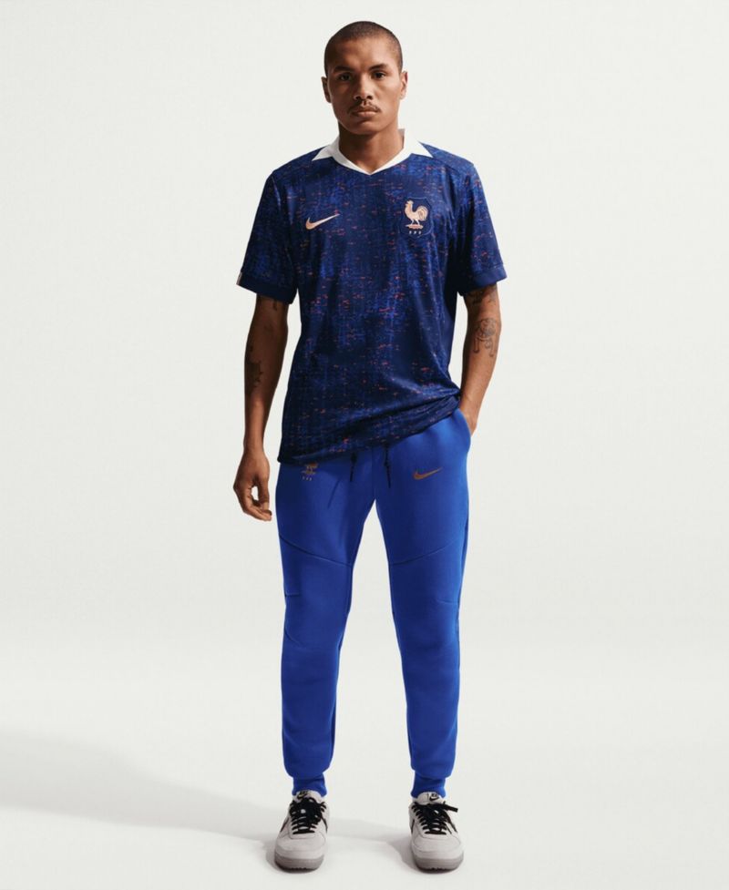 Men's Blue France National Team Tech Fleece Joggers