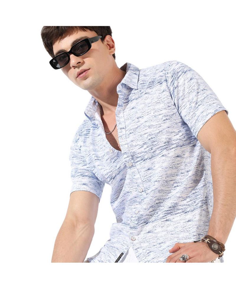 Men's Textured Tactile Shirt