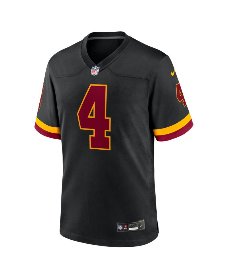 Men's Frankie Luvu Black Washington Commanders Hail Raiser Alternate Game Jersey