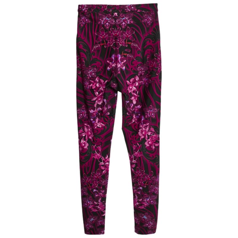 Women's Pink/multicolor Printed Jersey Leggings