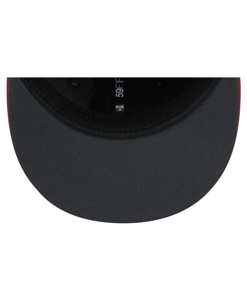 Men's Scarlet San Francisco 49ers 2026 Sideline 59FIFTY Fitted Hat