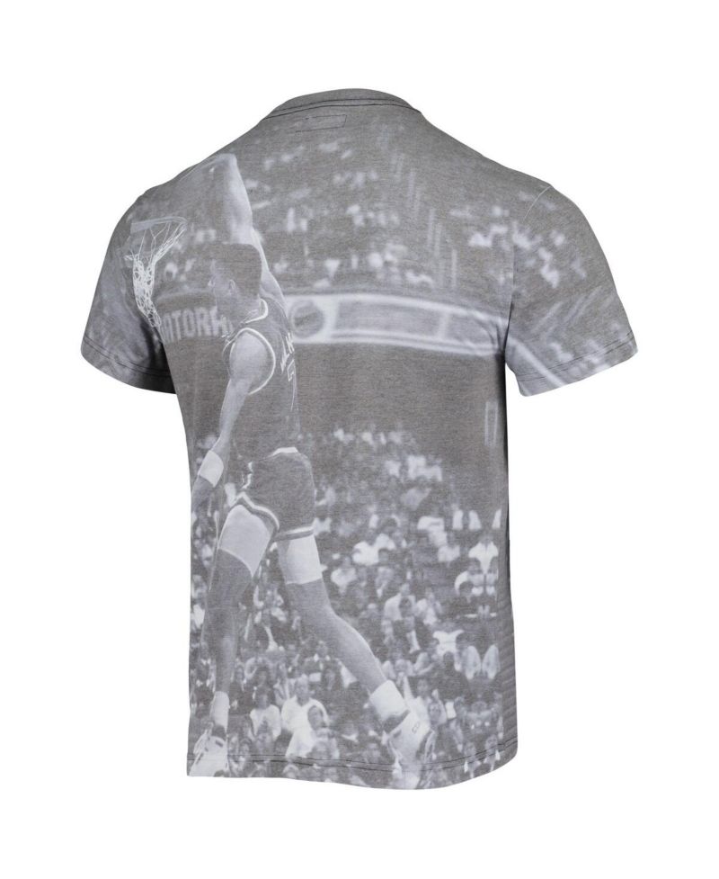 Men's Kenny Walker Heather Gray New York Knicks Above The Rim T-Shirt