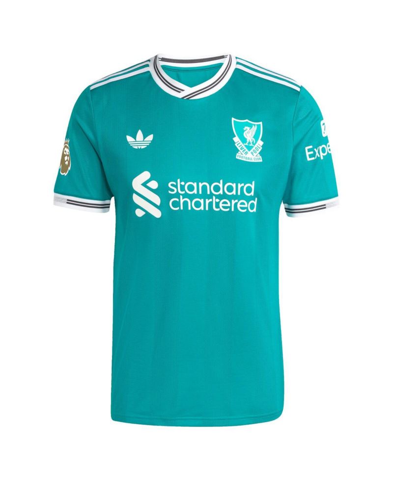 Men's Virgil van Dijk Green Liverpool 2025/26 Third Authentic Player Jersey