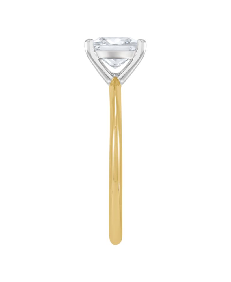 IGI Certified Lab Grown Diamond Solitaire Engagement Ring (1-1/2 ct. t.w.) in 14k White Gold or 14k Two Tone Gold