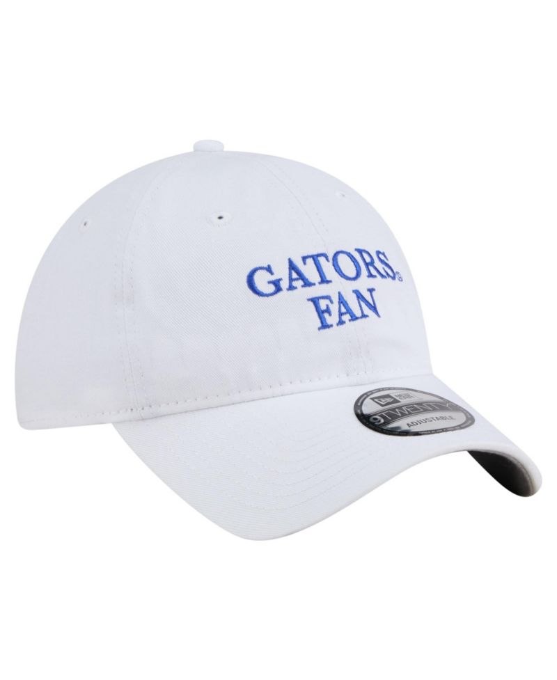 Men's White Florida Gators Fan 9TWENTY Adjustable Hat