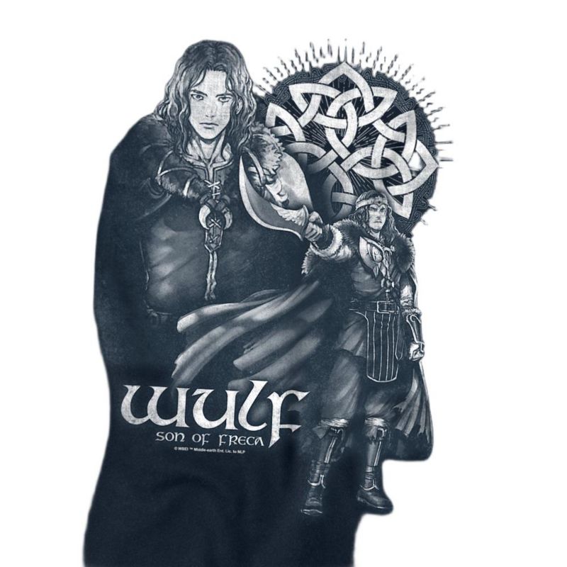 Men's War Of The Rohirrim Wulf Sword Point T-Shirt