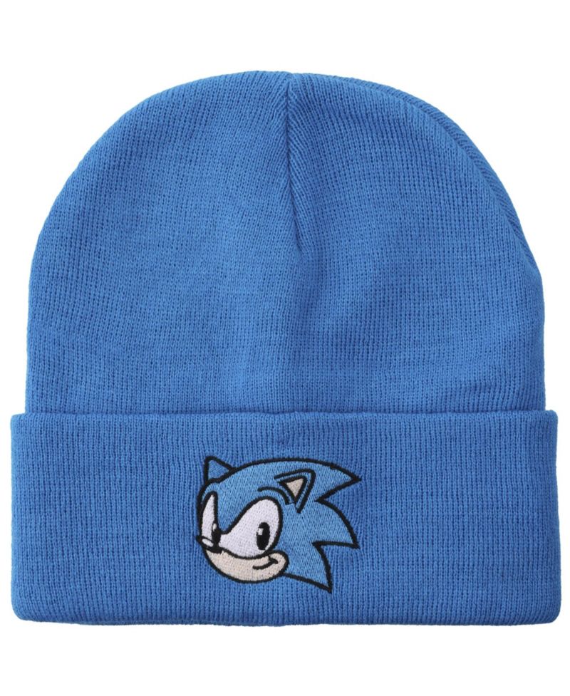 Men's Chucky Text Embroidery Acrylic Knit Standard Cuff Beanie