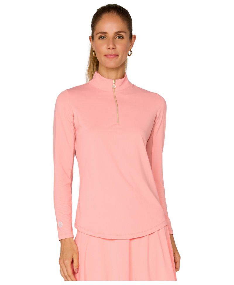 Women's G Lifestyle Long Sleeve Mock Neck Top