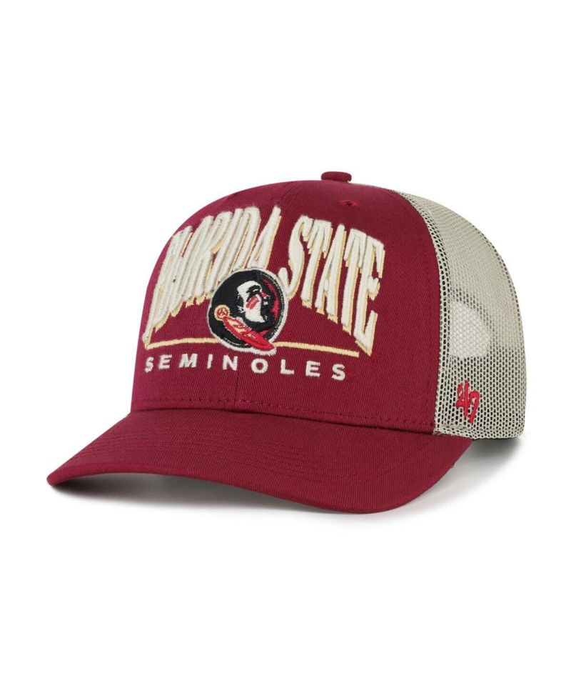 Men's Garnet Florida State Seminoles Arid Adjustable Trucker Hat