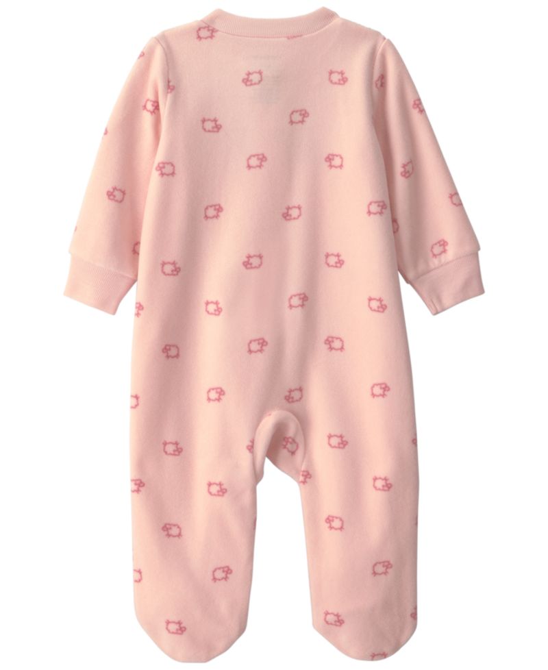 Baby Girls' Baby Sister Fleece 2-Way Zip Sleep & Play