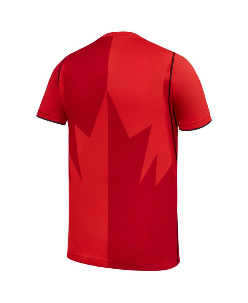 Big Boys and Girls Red Canada Soccer 2026 Home Stadium Replica Jersey