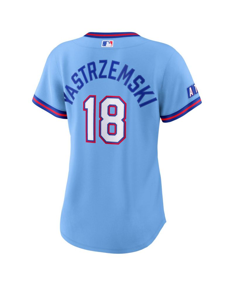 Women's Mike Yastrzemski Powder Blue Atlanta Braves 2026 City Connect Stadium Jersey