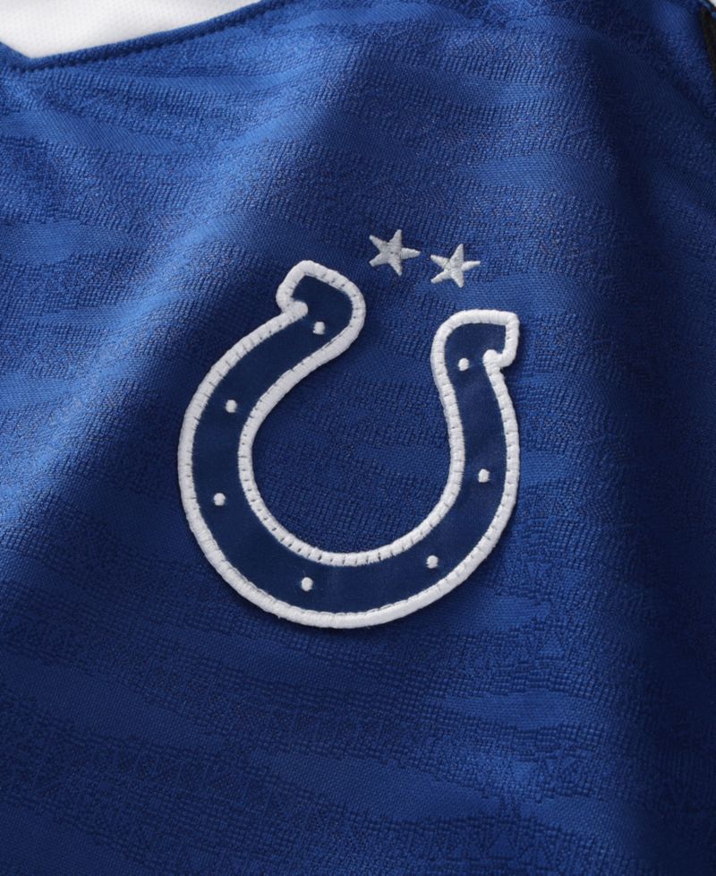 Big Boys and Girls Royal Indianapolis Colts Football x Football V-Neck Fan Jersey