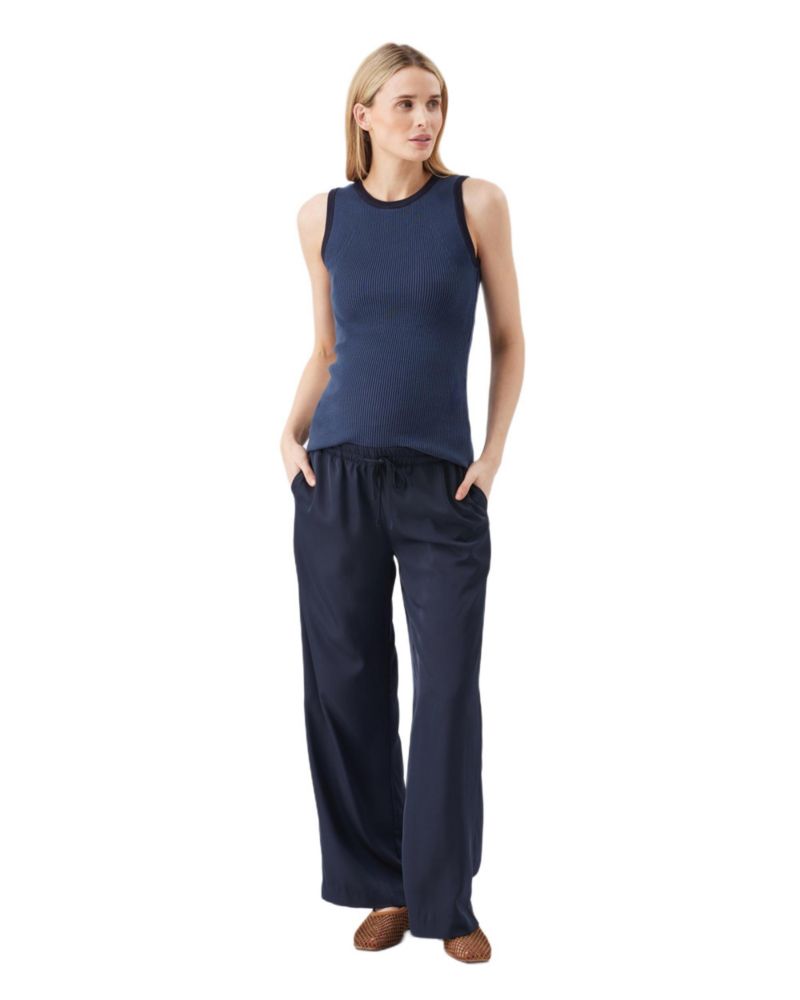 Women's Tamara Satin Pull-On Pant Midnight