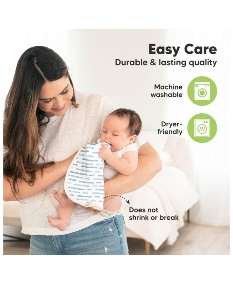 5pk Softe Muslin Burp Cloths for Baby Girls and Boys, Organic Burping Cloths for Babies, Baby Burp Clothes