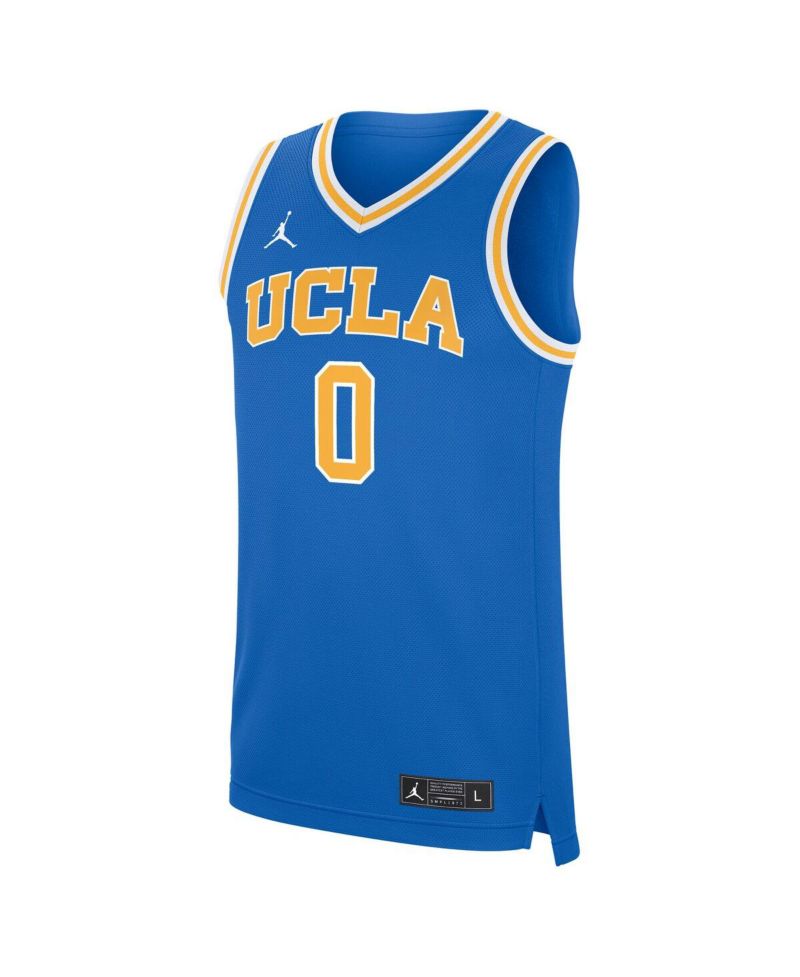 Men's Russell Westbrook Blue UCLA Bruins Performance Replica Basketball Jersey