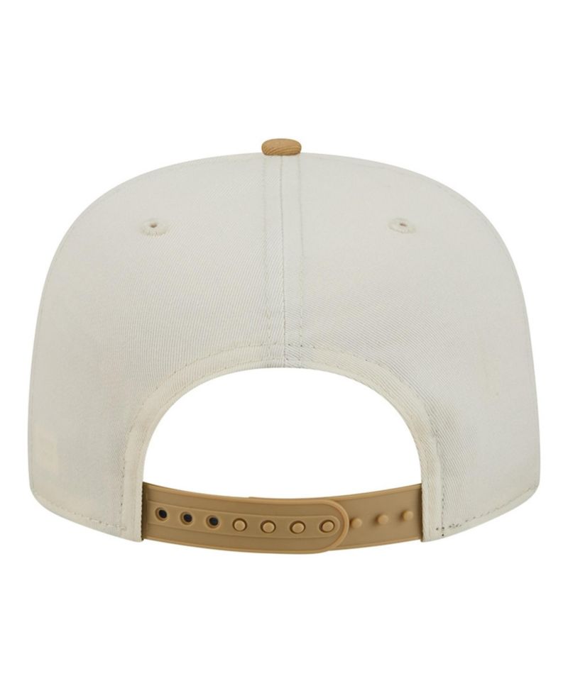 Men's Cream Houston Astros Club 9FIFTY A-Frame Snapback Hat