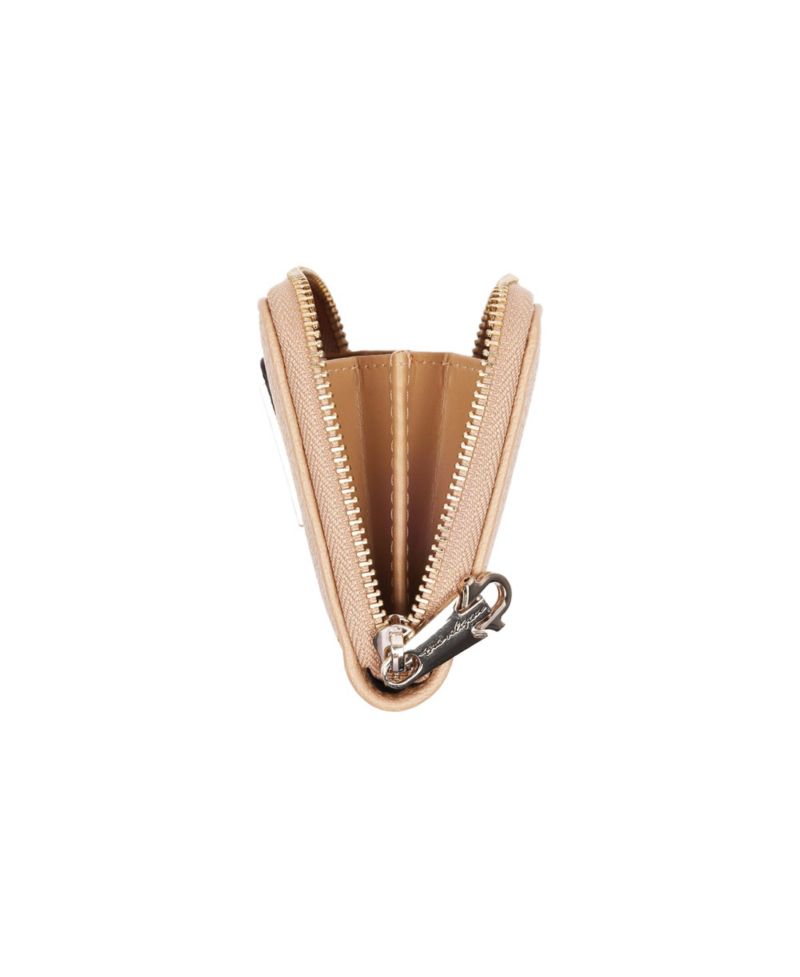 Horseshoe Plaque Mini Zip-Around Wallet