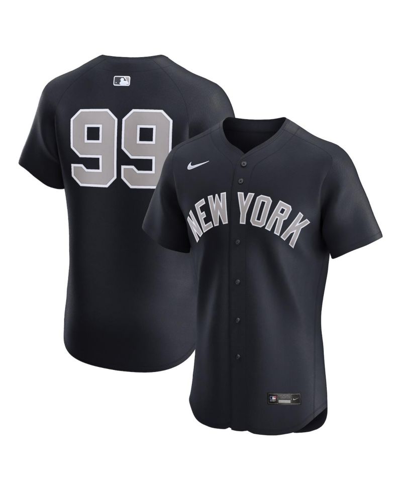 Men's Aaron Judge Navy New York Yankees Alternate Elite Jersey