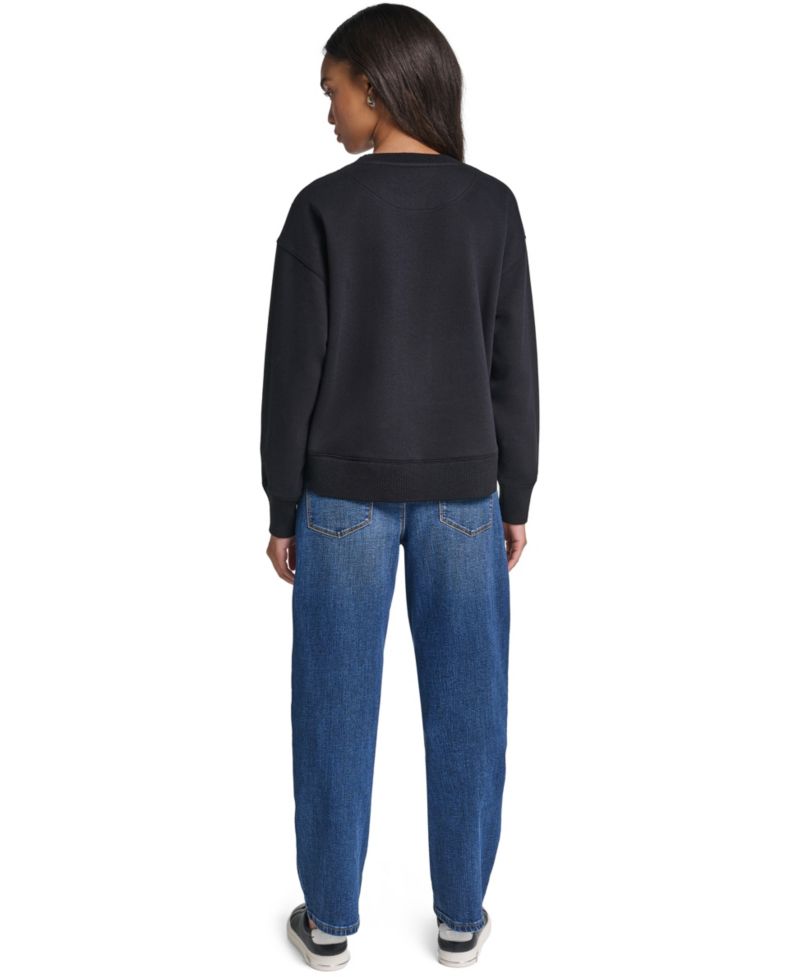 Women's Graphic Crewneck Pullover Sweatshirt