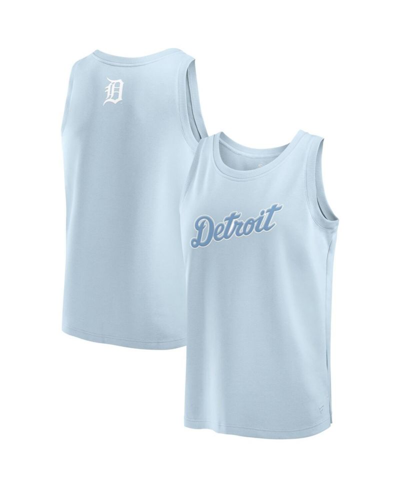 Men's Light Blue Detroit Tigers Elements Tank Top