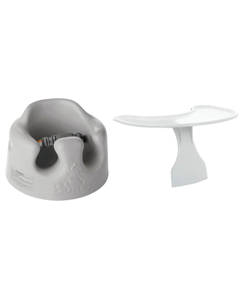 Baby Infant Soft Foam Floor Seat Chair with Eating and Top Tray Attachment