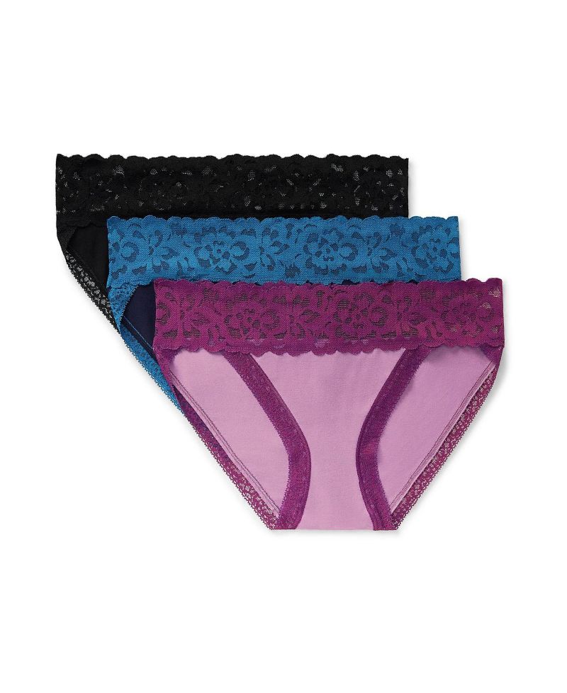 Women's 3-Pack Bikini Panty Pack of 3