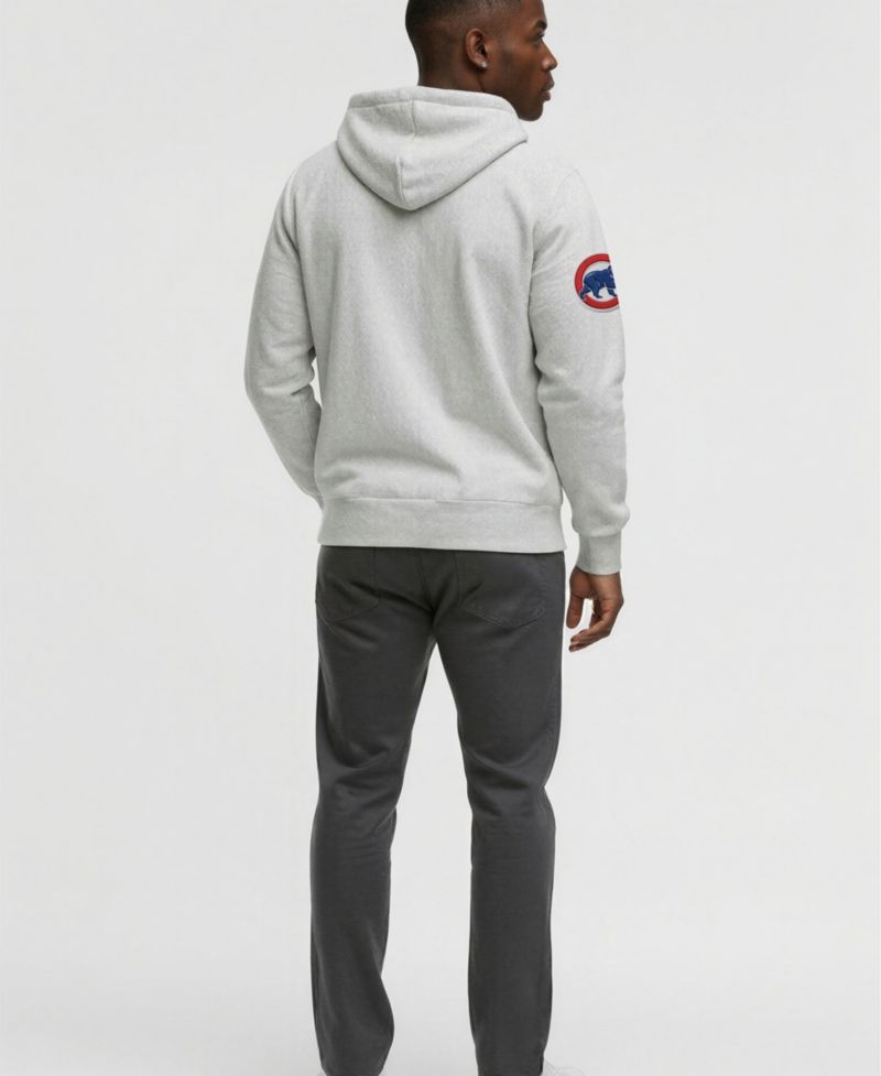 Men's Chicago Cubs Reverse Weave Full-Zip Fleece Hoodie
