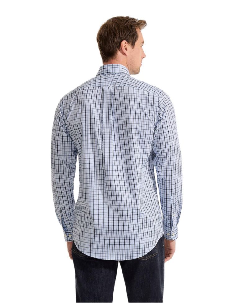 Men's Tailored Fit Pinpoint Buttondown Collar Dress Shirt