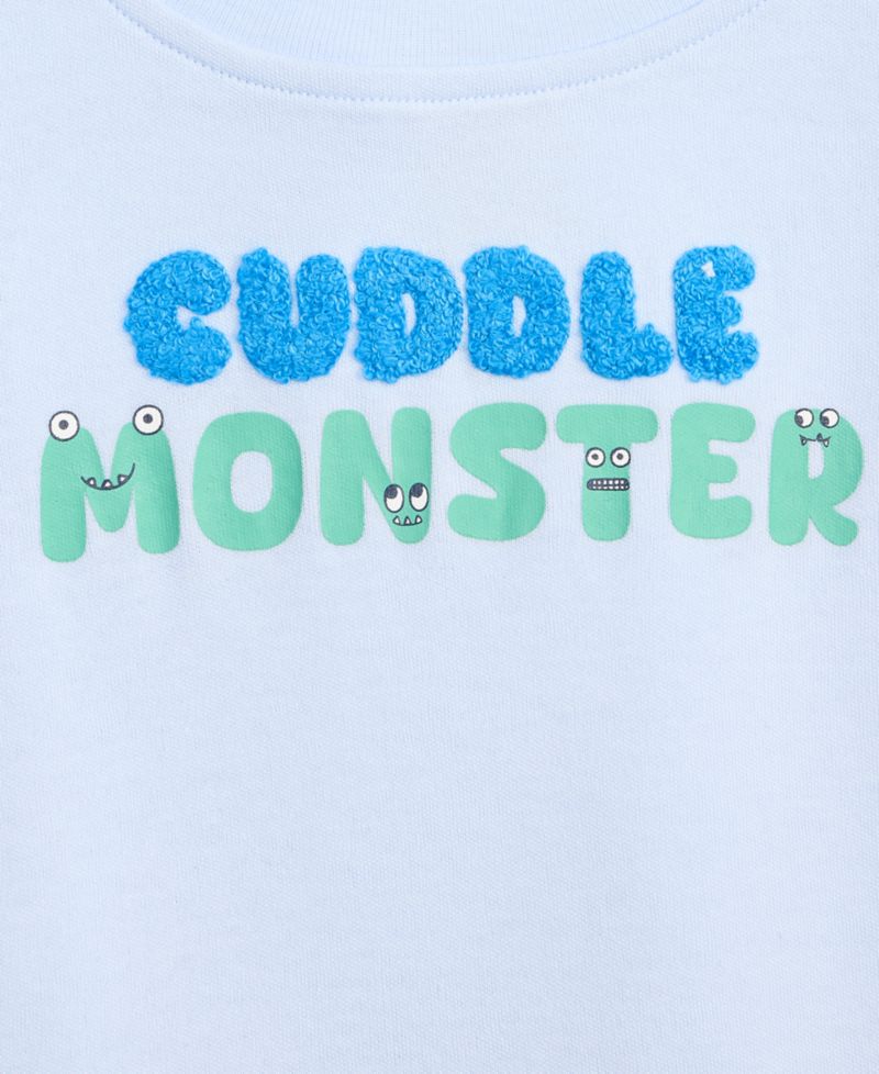 Baby Boys' 3M-24M Mix and Match Cuddle Monster Graphic T-Shirt