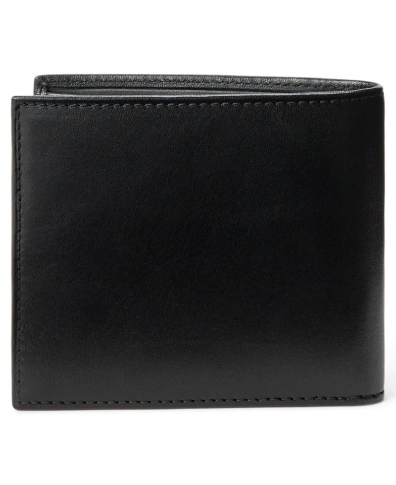 Men's Polo Bear Leather Billfold Wallet