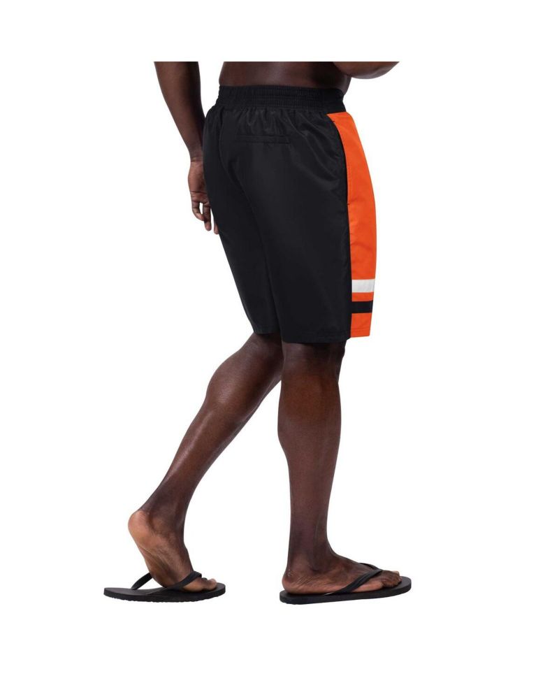 Men's Black San Francisco Giants Anchor Swim Trunks Shorts
