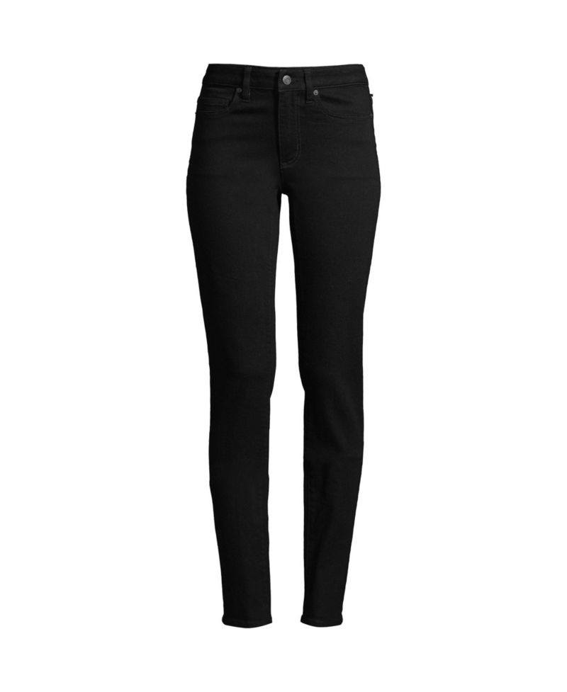 Women's Mid Rise Straight Leg Jeans