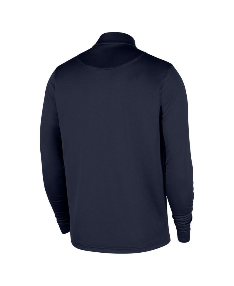 Men's Navy Minnesota Timberwolves 2025/26 Authentic Coaches Quarter-Zip Pullover Jacket