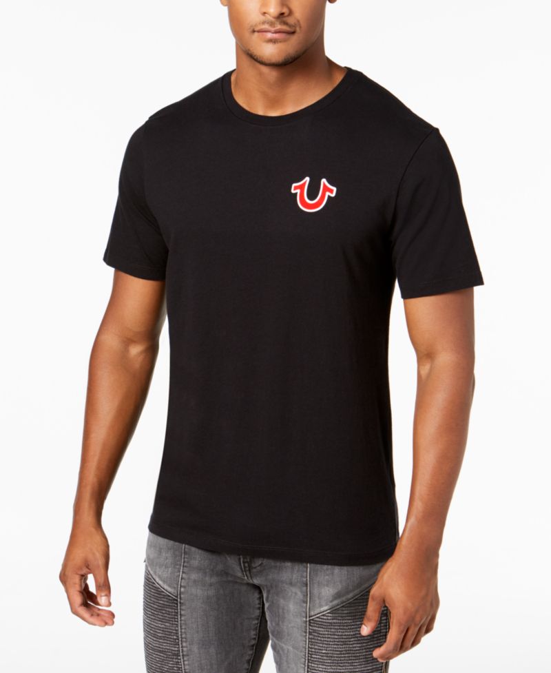 Men's Buddha Logo Crewneck Short Sleeve T-shirt