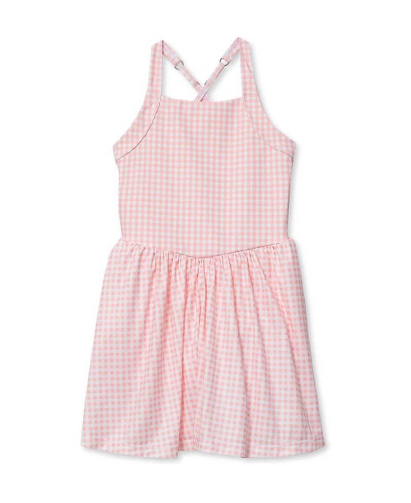 Бледный Розовый Gingham